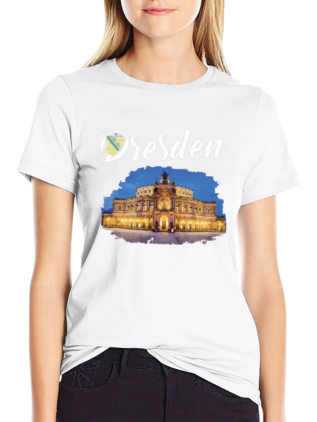 Dresden Germany T-Shirt - Cityscape Tee