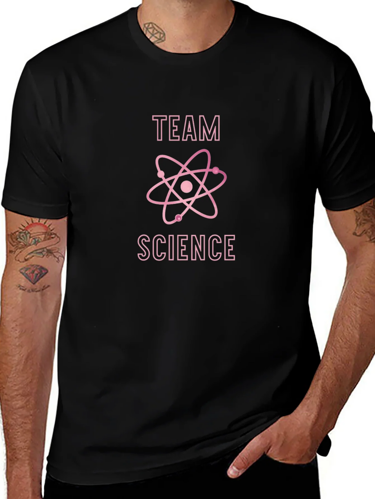 Team Science T-Shirt - Atom Design