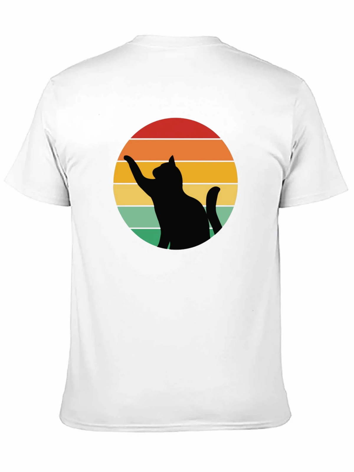 Retro Cat Silhouette Tee