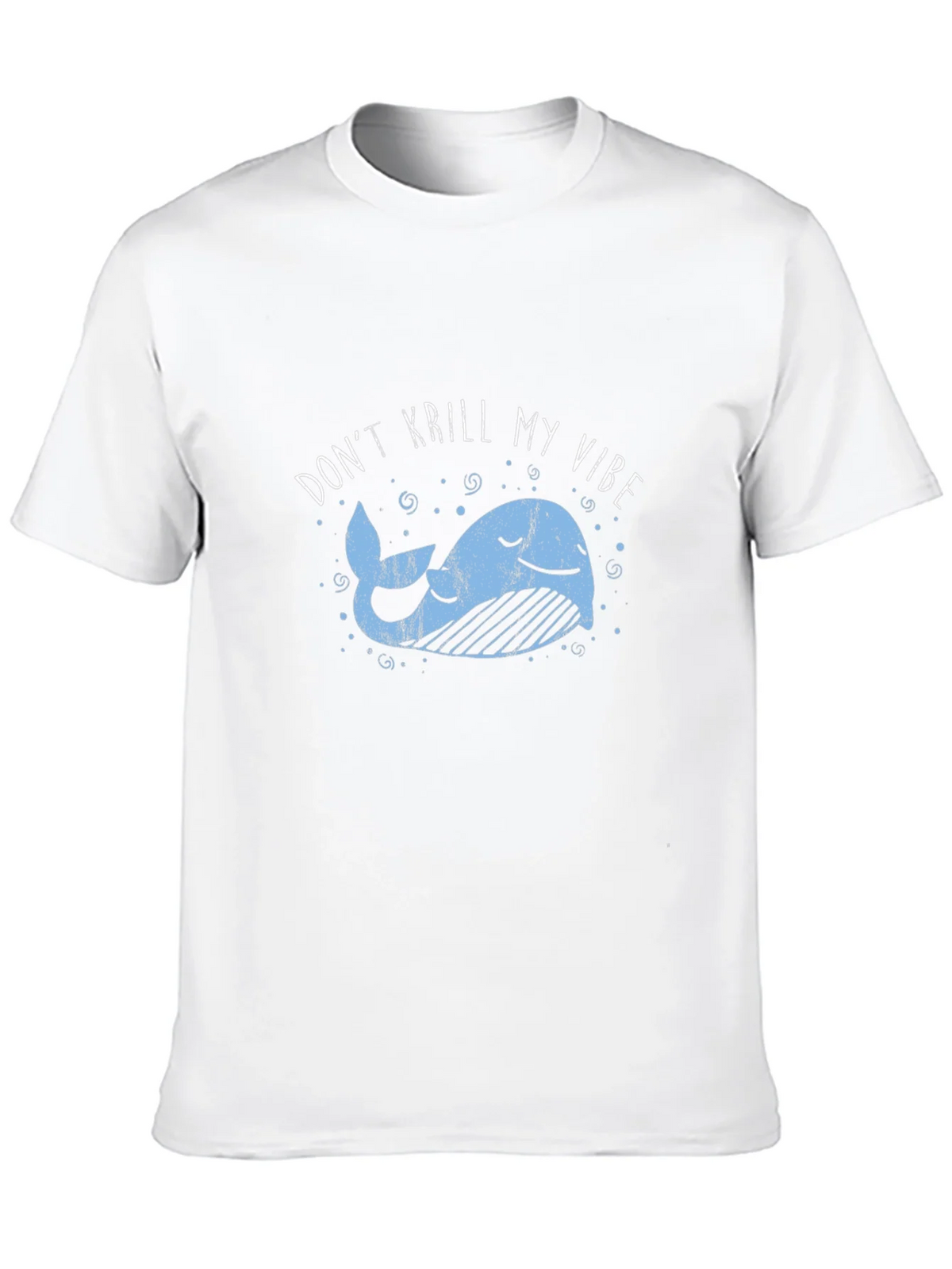 Dont Krill My Vibe Black Graphic Tee