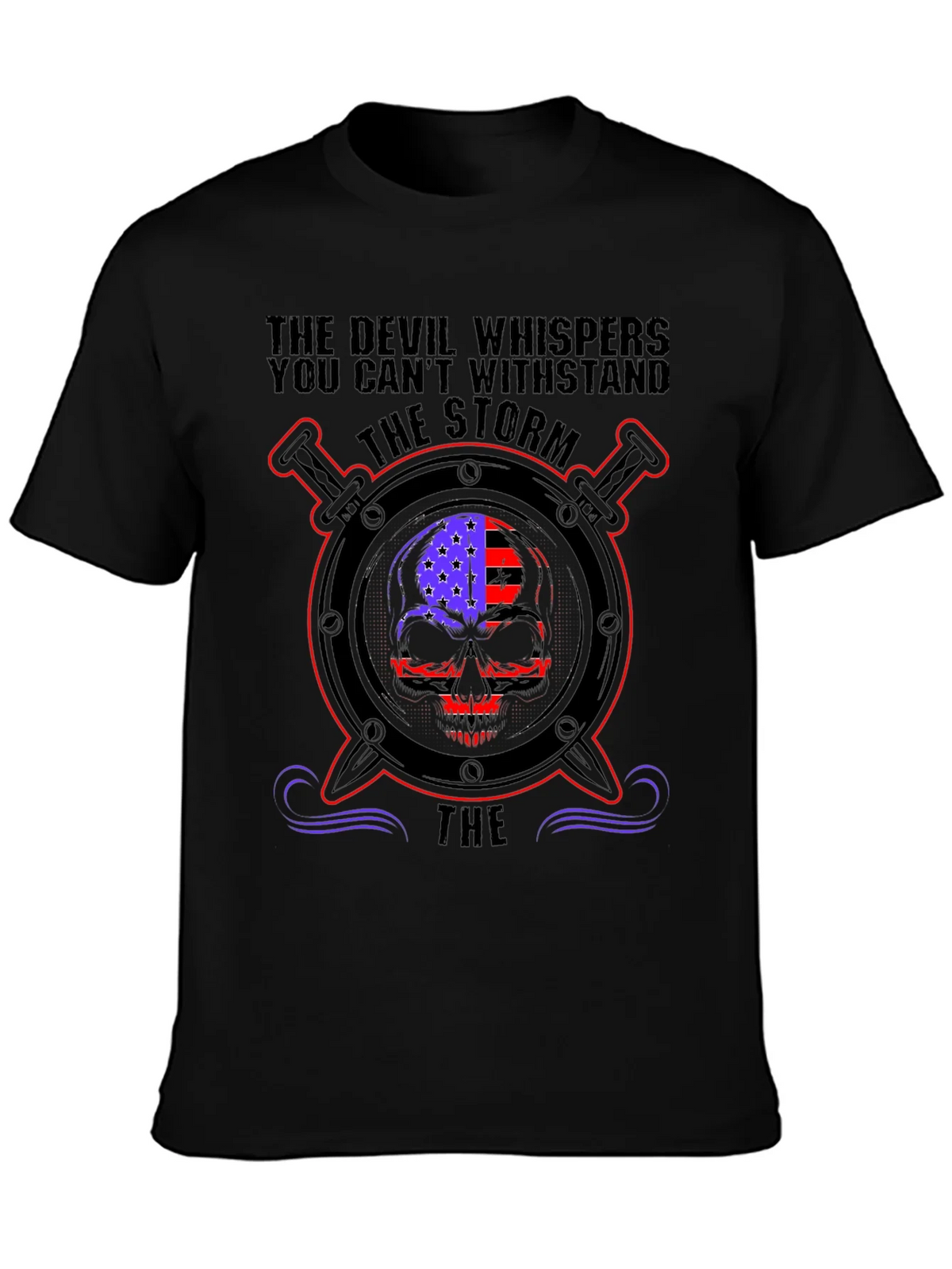 The Storm Skull Graphic T-Shirt