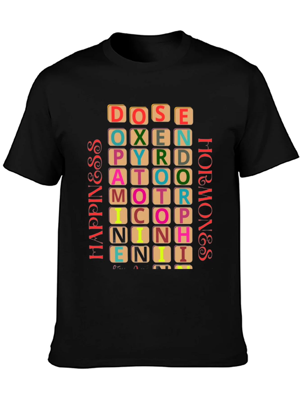 Happiness Hormones Graphic T-Shirt