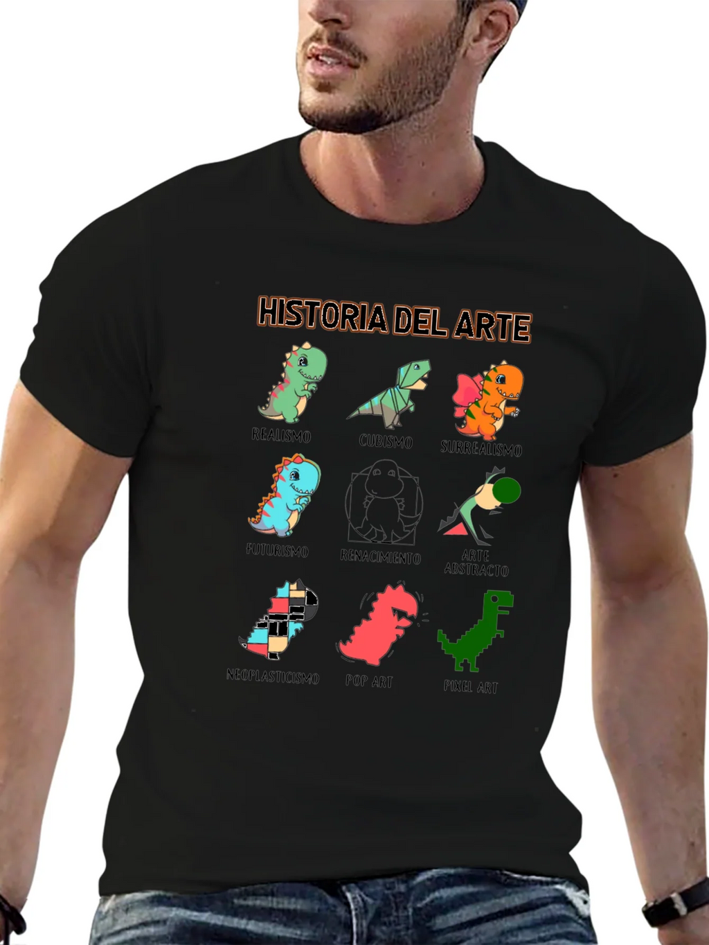 Historia Del Arte Dinosaur T-Shirt