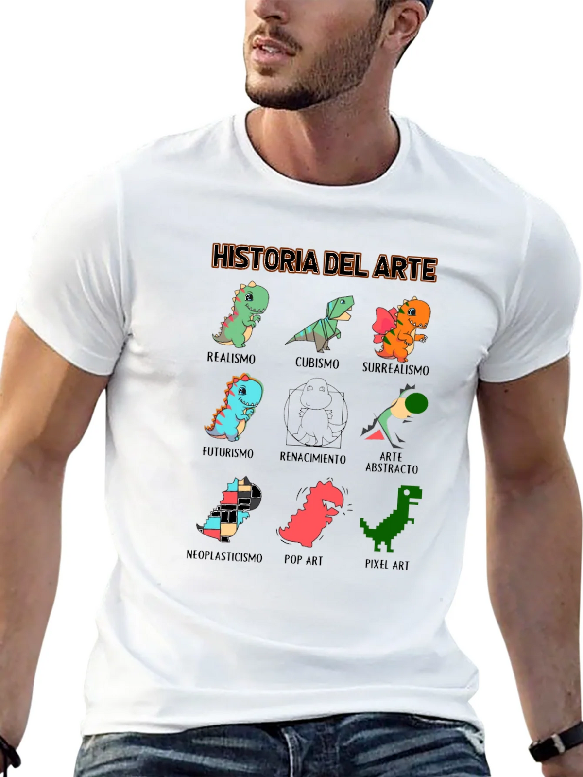Historia Del Arte Dinosaur T-Shirt