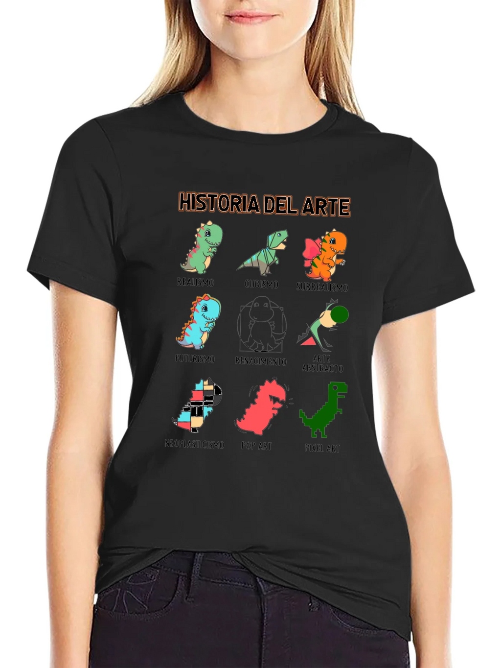 Historia Del Arte Dinosaur T-Shirt