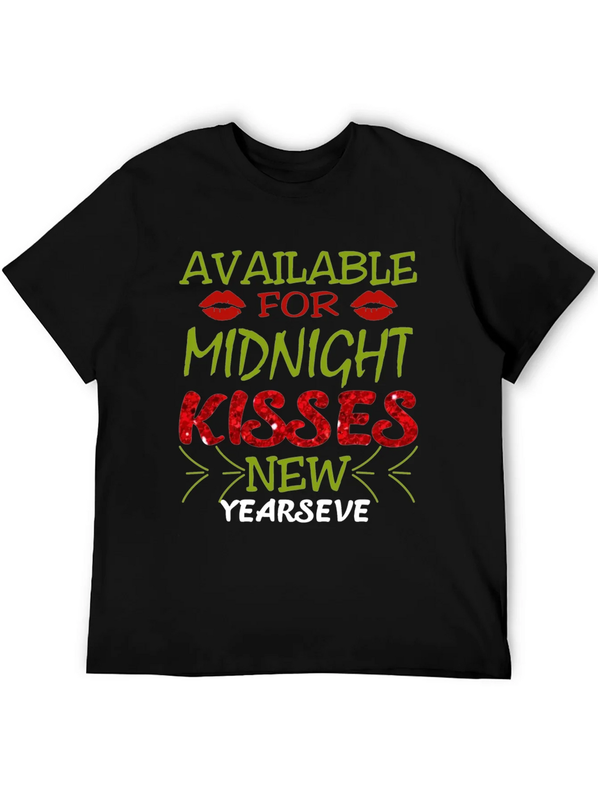 Midnight Kisses New Years Eve T-Shirt