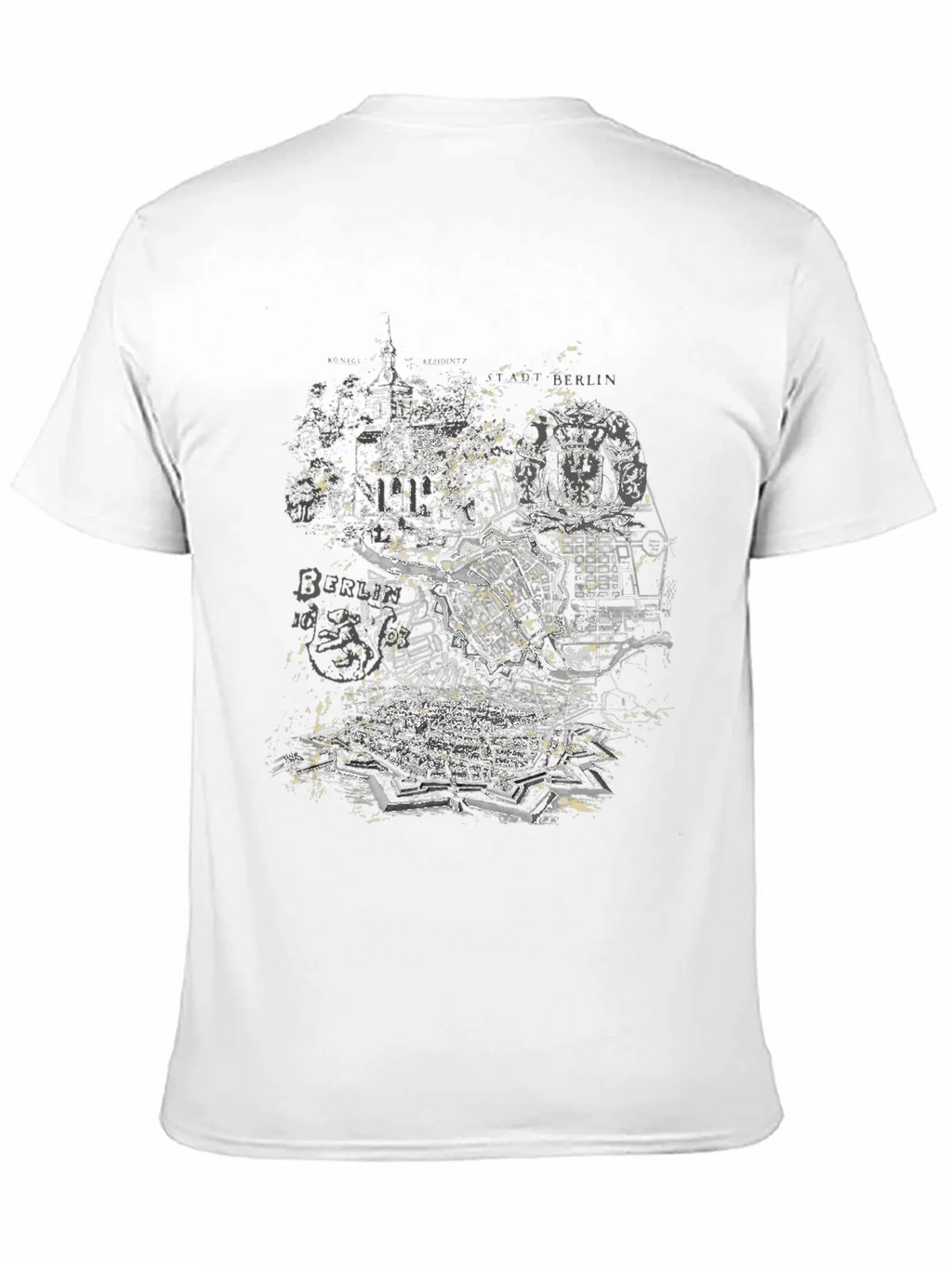 Berlin Map T-Shirt - Urban Graphic Tee