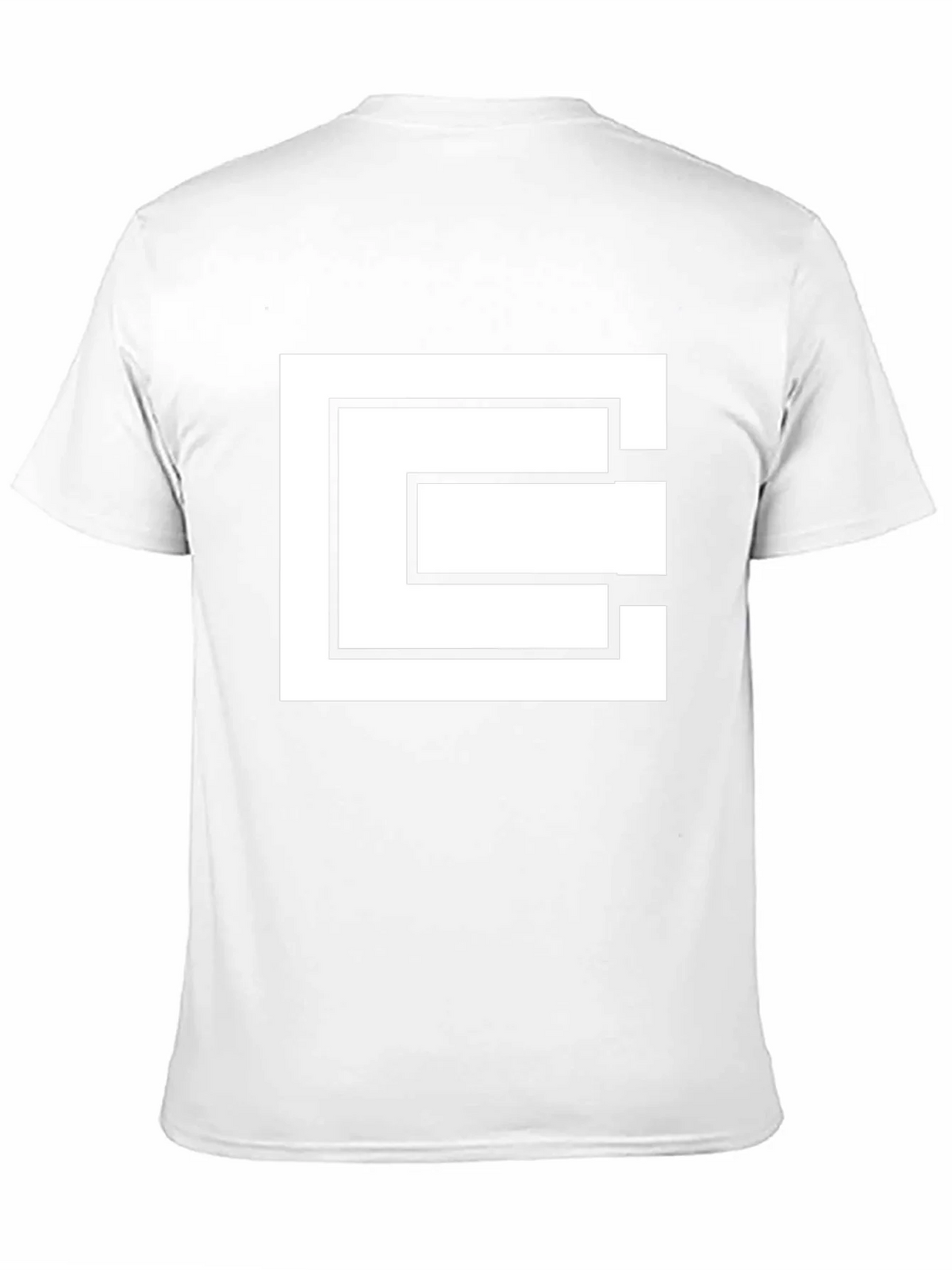 Geometric Square Black T-Shirt