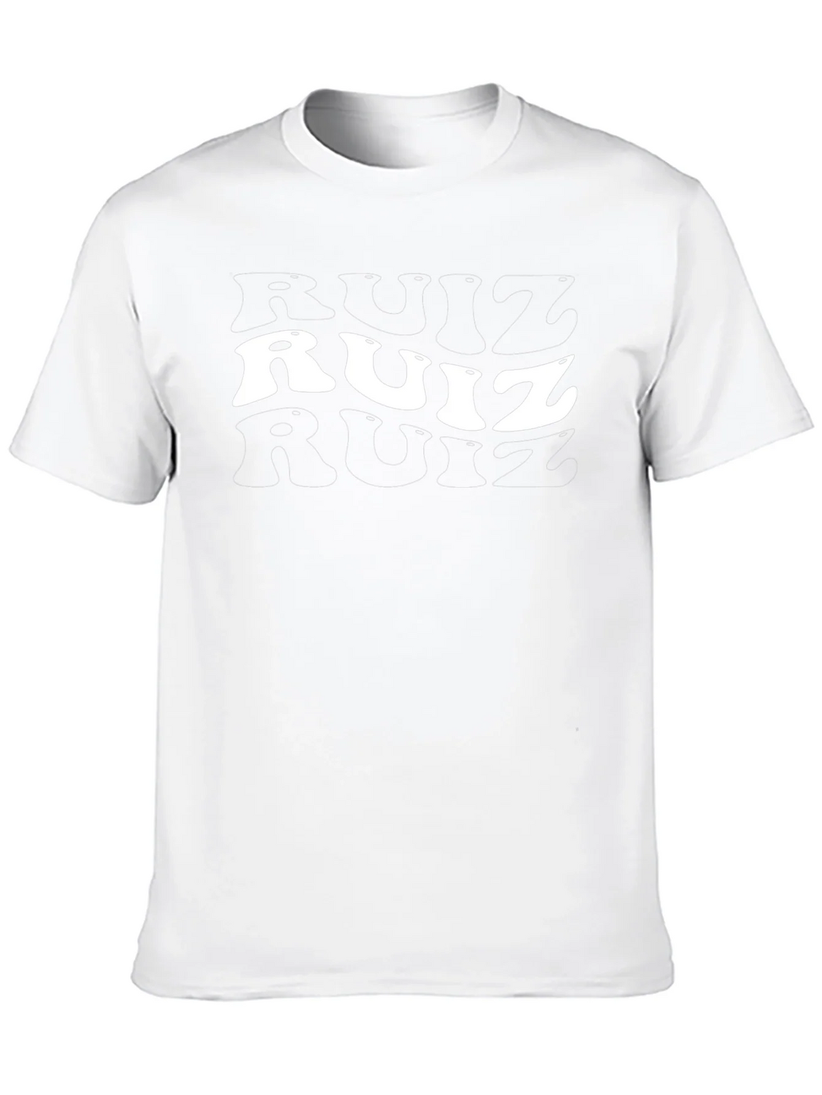 Retro Ruiz T-Shirt - Black Cotton Tee