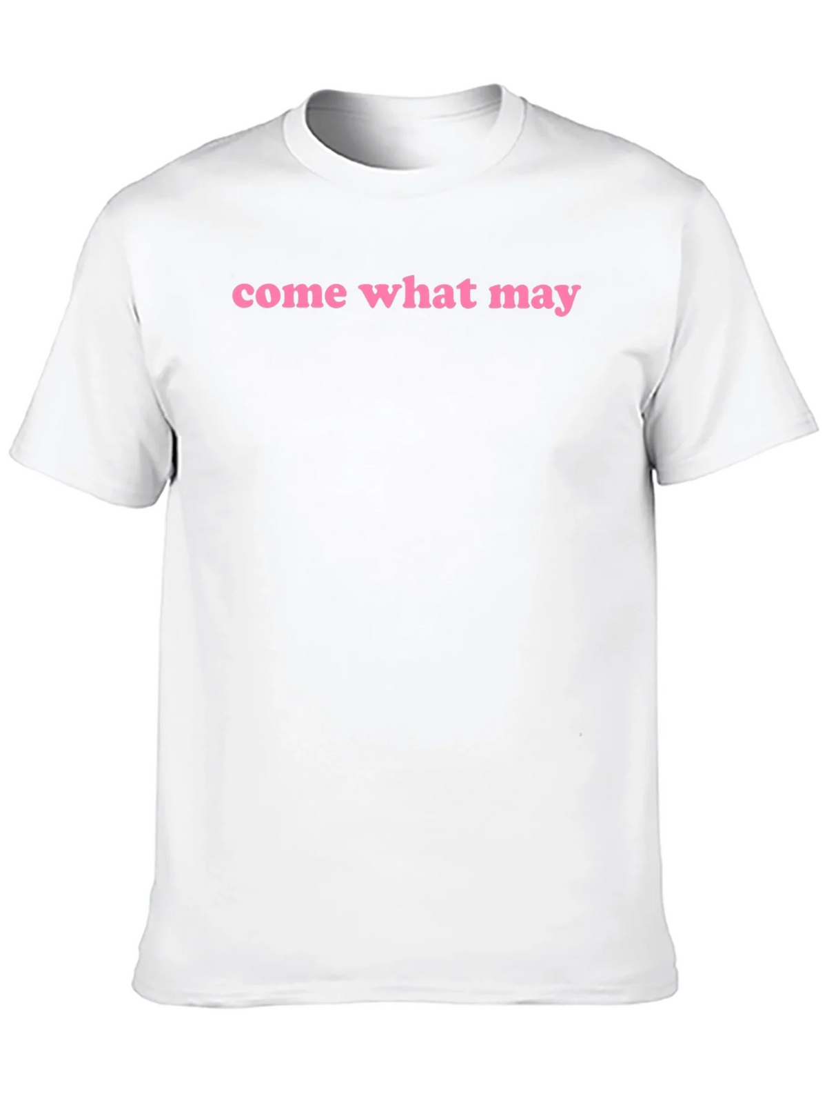 Come What May Graphic Tee - Black