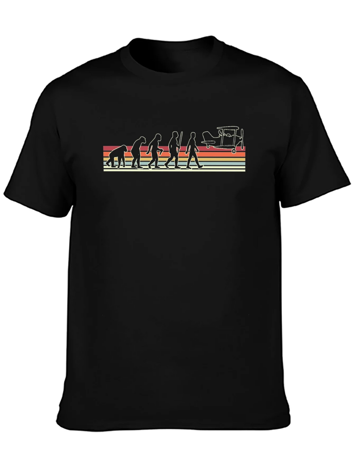 Evolution of Flight T-Shirt - Black