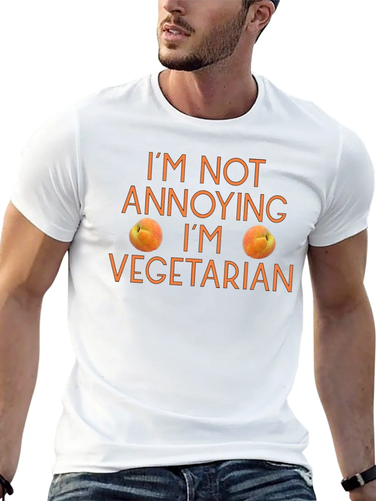 Funny Vegetarian T-Shirt - Im Not Annoying!
